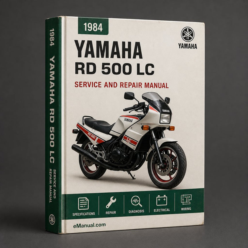 Yamaha RD 500 LC 1984-1986 Workshop Service Repair Manual