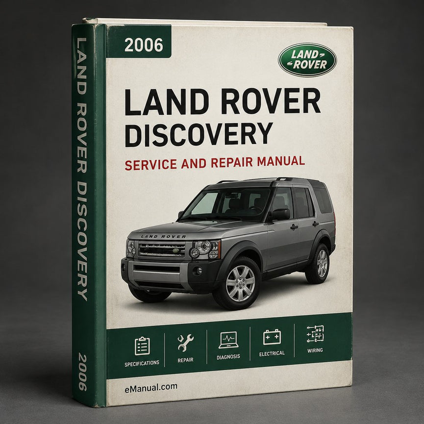 Land Rover Discovery 2 2006 Factory Service Repair Manual