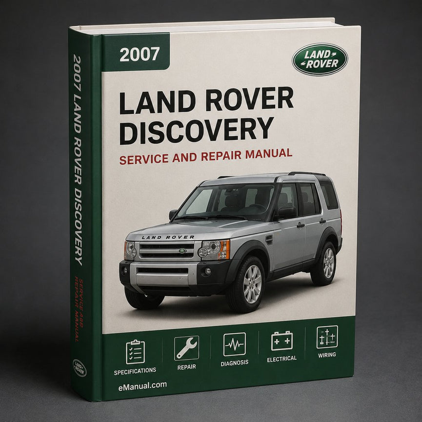 Land Rover Discovery 2 2007 Factory Service Repair Manual