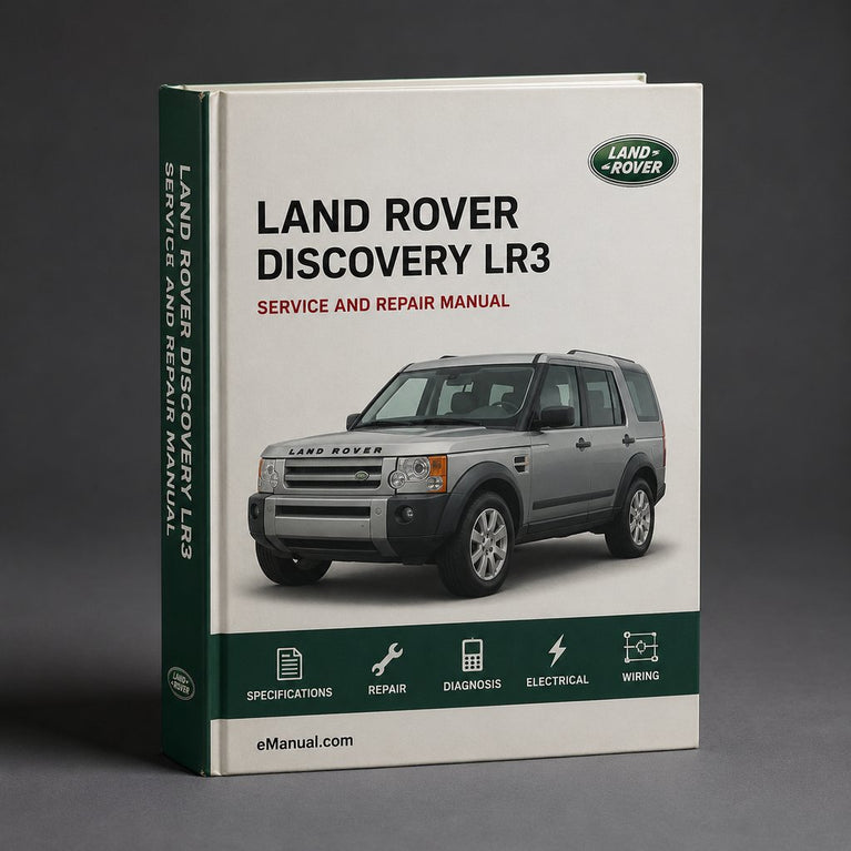 Land Rover DISCOVERY 3 LR3 Service & Repair Manual-PDF