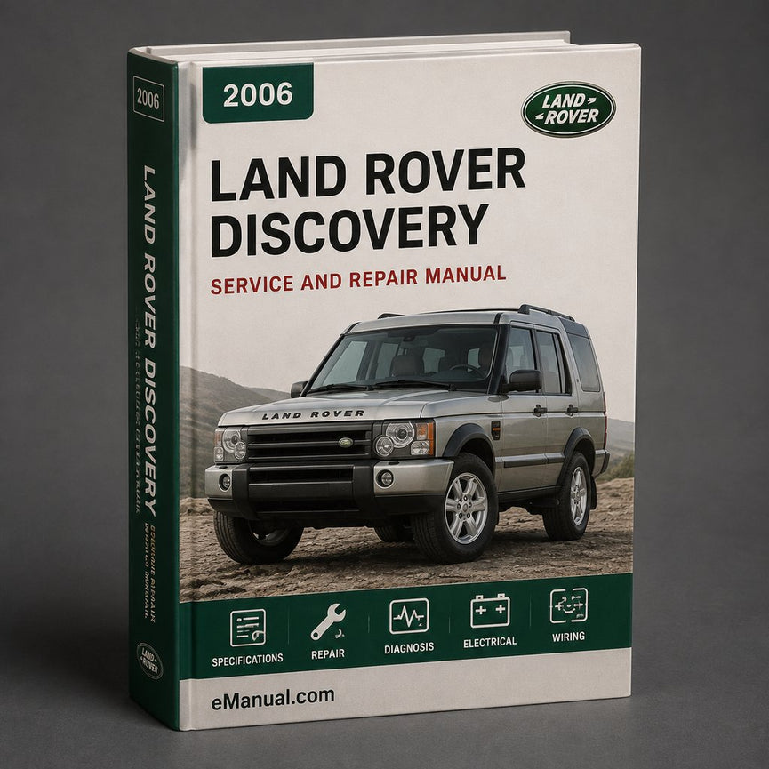 2006 Land Rover Discovery 2 Service Repair Manual