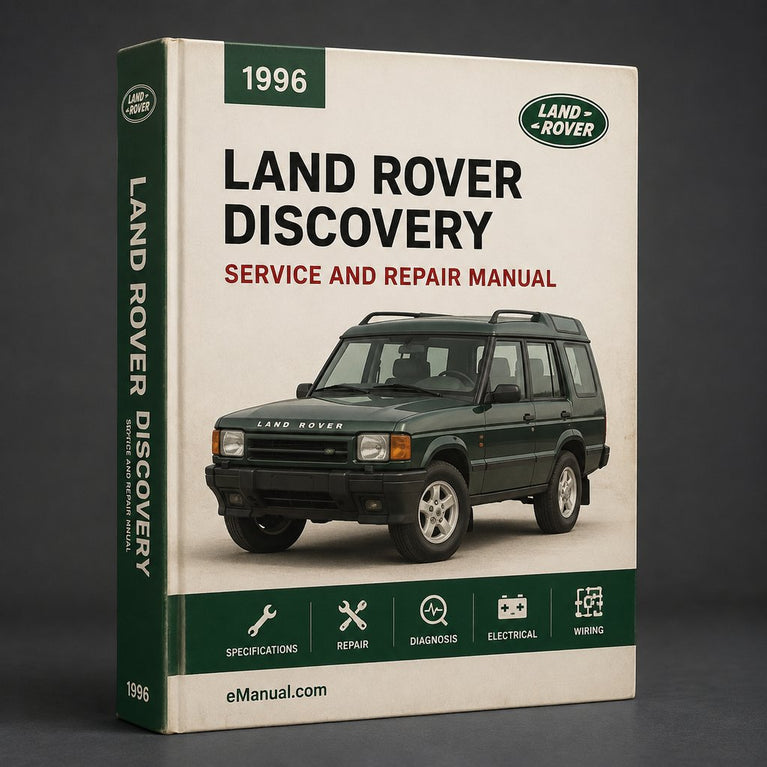 Land Rover Discovery 2 1996 Werkswartungs- und Reparaturhandbuch