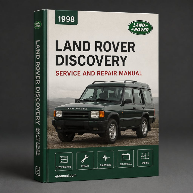 Land Rover Discovery 2 1998 Factory Service Repair Manual