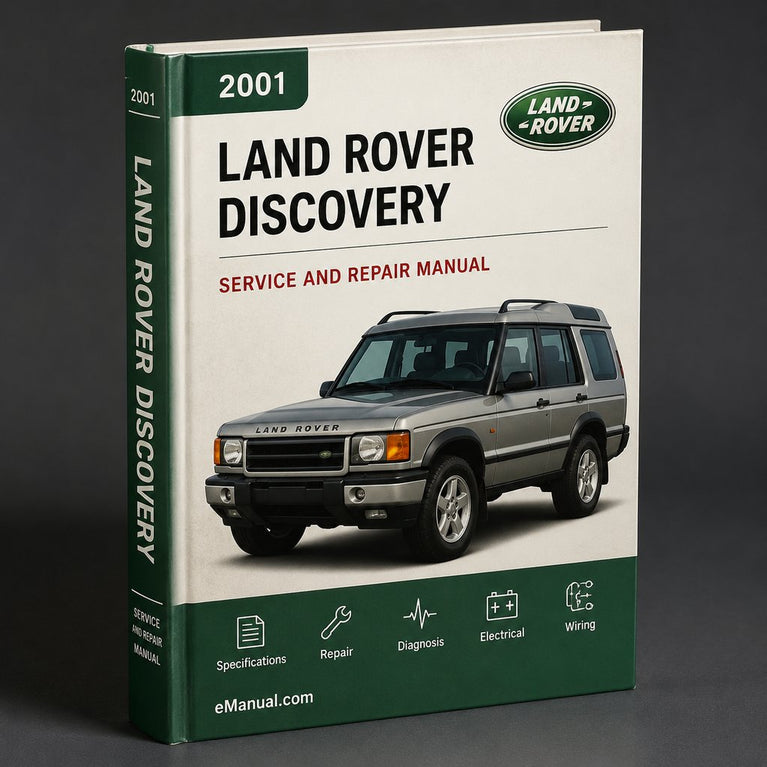 Land Rover Discovery 2 2001 Factory Service Repair Manual