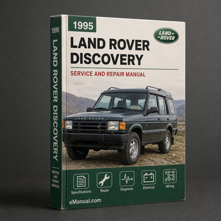 Land Rover Discovery Werkstatt-, Wartungs- und Reparaturhandbuch 1995-1998 Nr. 1