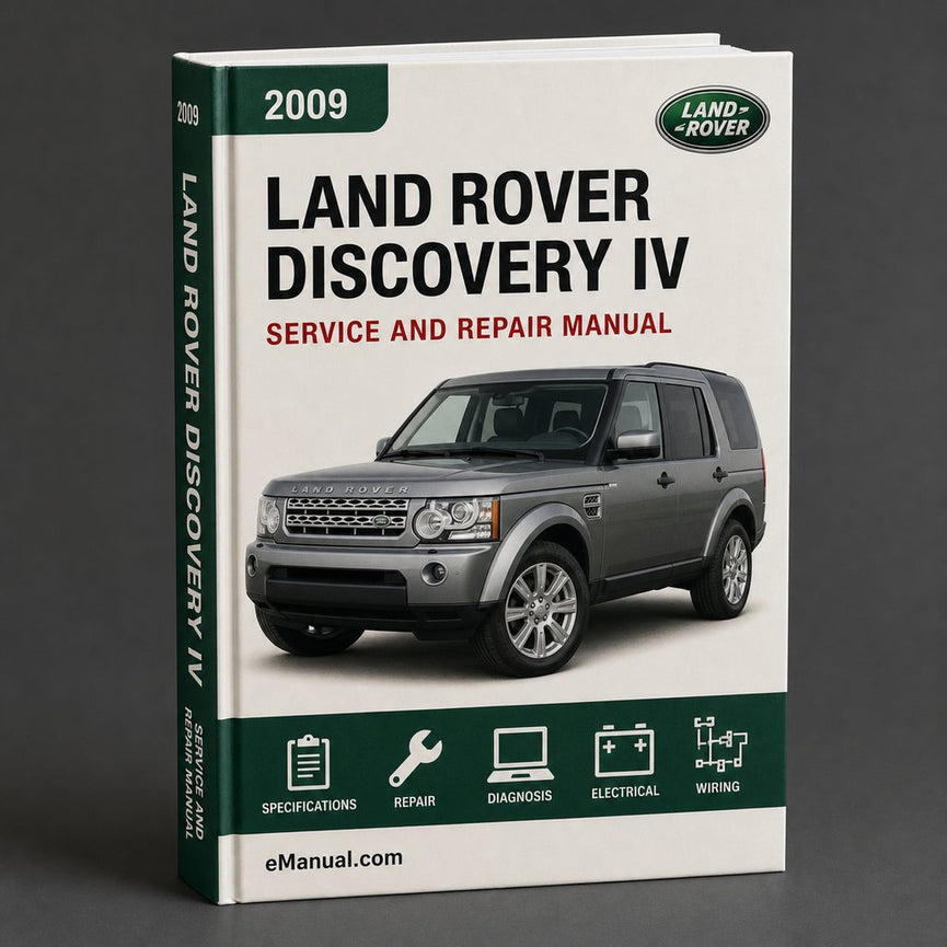 2009-2012 Land Rover DISCOVERY 4 IV Workshop Manual