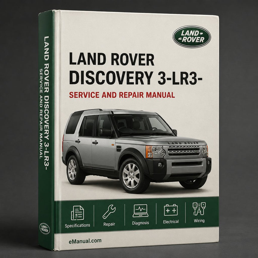 Land Rover Discovery 3-LR3-Workshop & Repair Manual