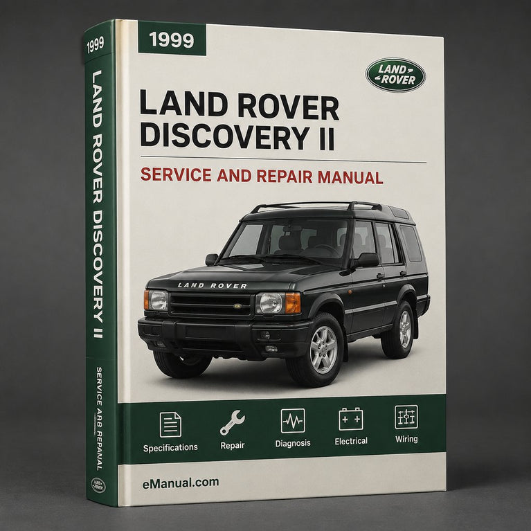 Manual de servicio y reparación del Land Rover Discovery II 1999-2003