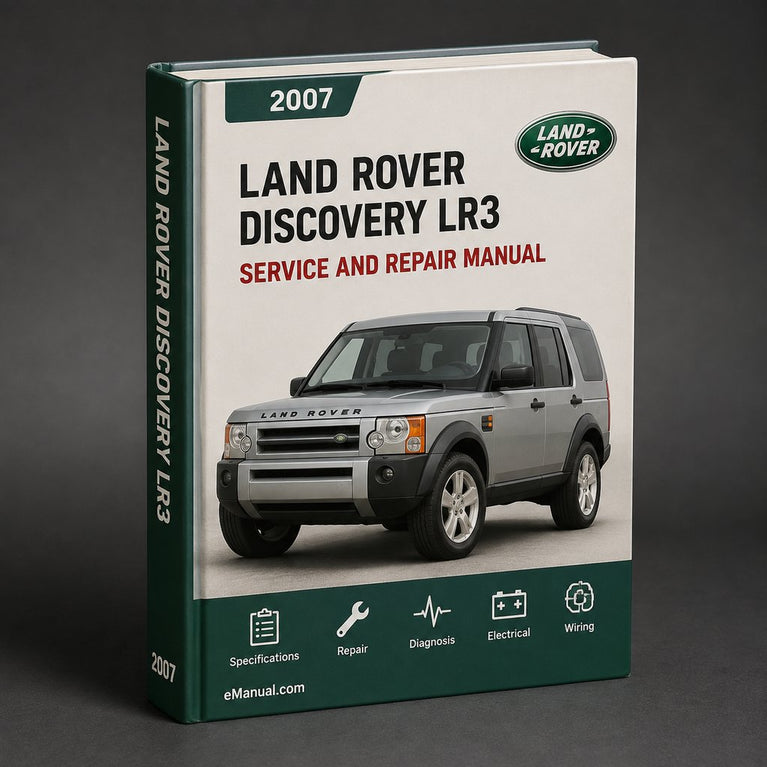 Land Rover Discovery 3 LR3 2007 Service-Werkstatthandbuch