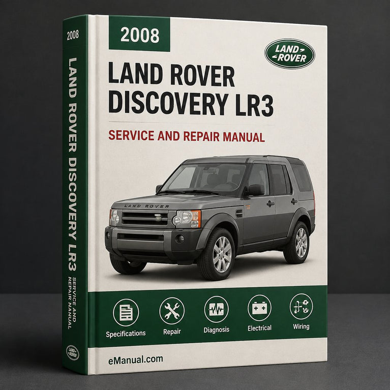 Manual de taller y servicio del Land Rover Discovery 3 LR3 2008