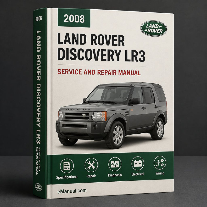 Land Rover Discovery 3 LR3 2008 Service Workshop Manual