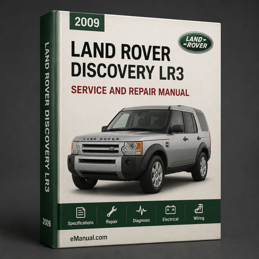 Land Rover Discovery 3 LR3 2009 Service Workshop Manual