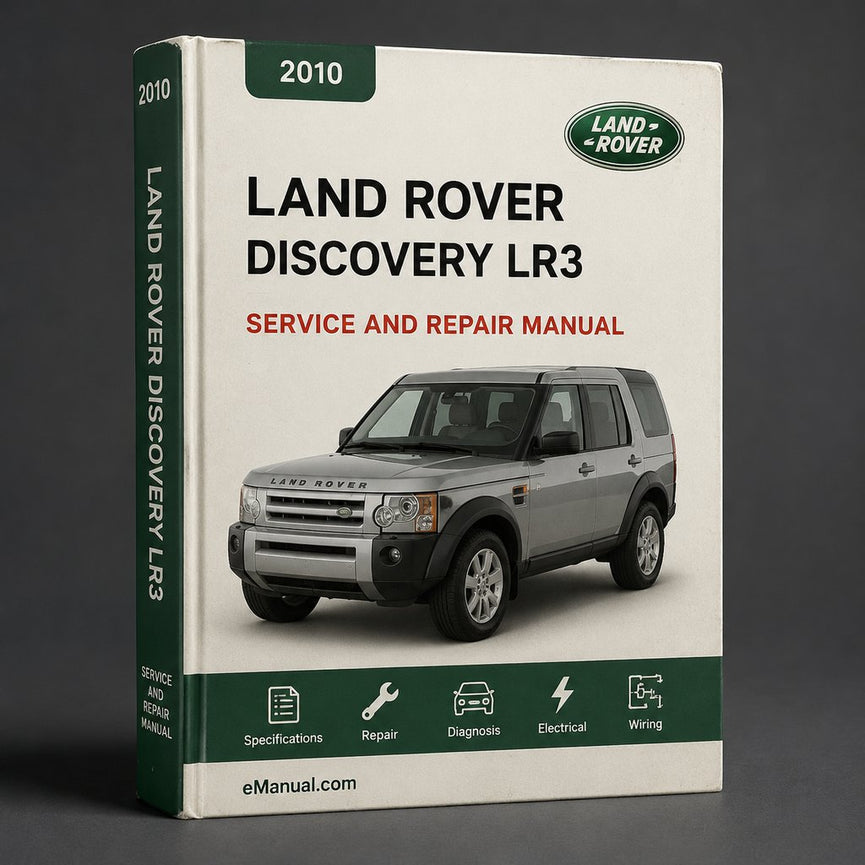 Land Rover Discovery 3 LR3 2010 Service Workshop Manual