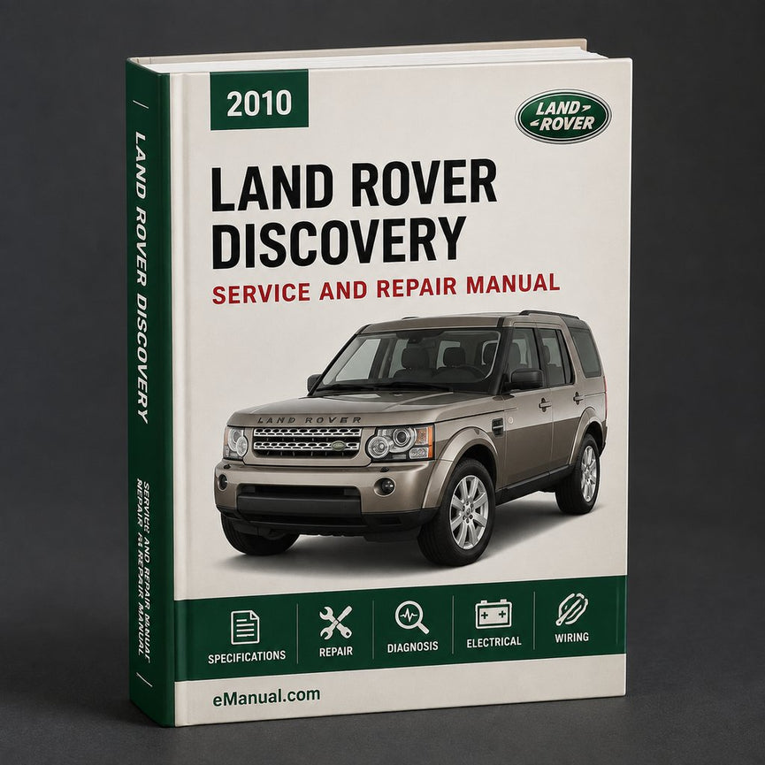 Land Rover Discovery 2010 2011 2012 Factory Service Repair Manual