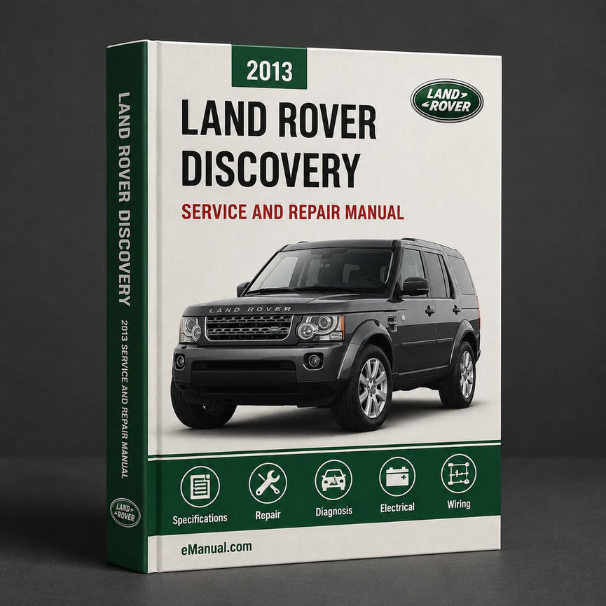 Land Rover Discovery 2013 2014 2015 Factory Service Repair Manual