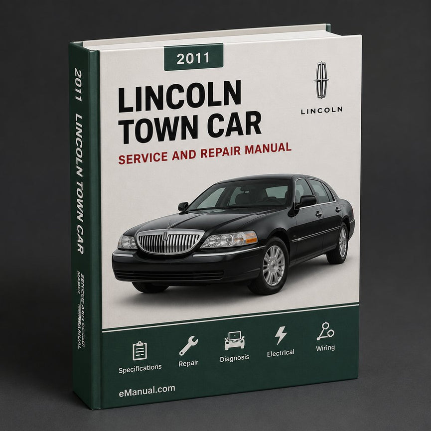 Lincoln Town Car 2011 Service-Reparatur-Werkstatthandbuch