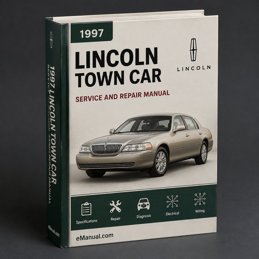 Lincoln Town Car 1997 Service-Reparatur-Werkstatthandbuch