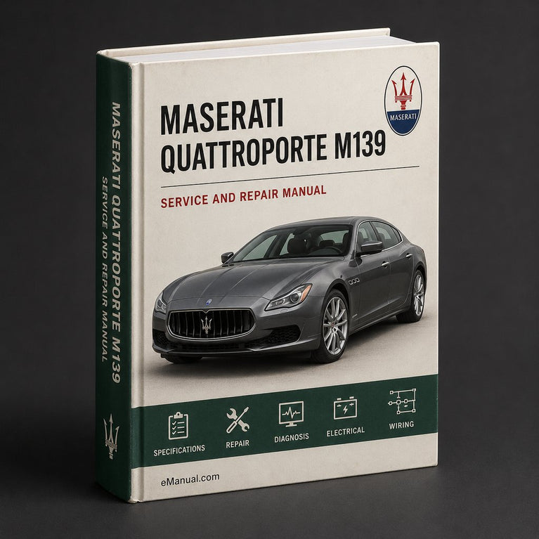 Maserati Quattroporte V M139 Complete Workshop Service Repair Manual