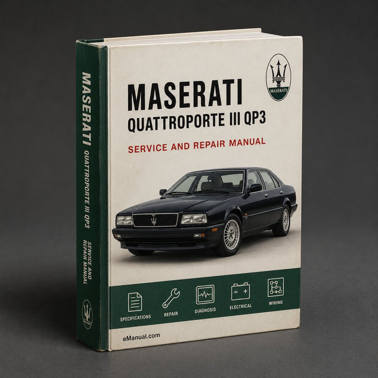 Maserati Quattroporte III QP3 Complete Workshop Service Repair Manual