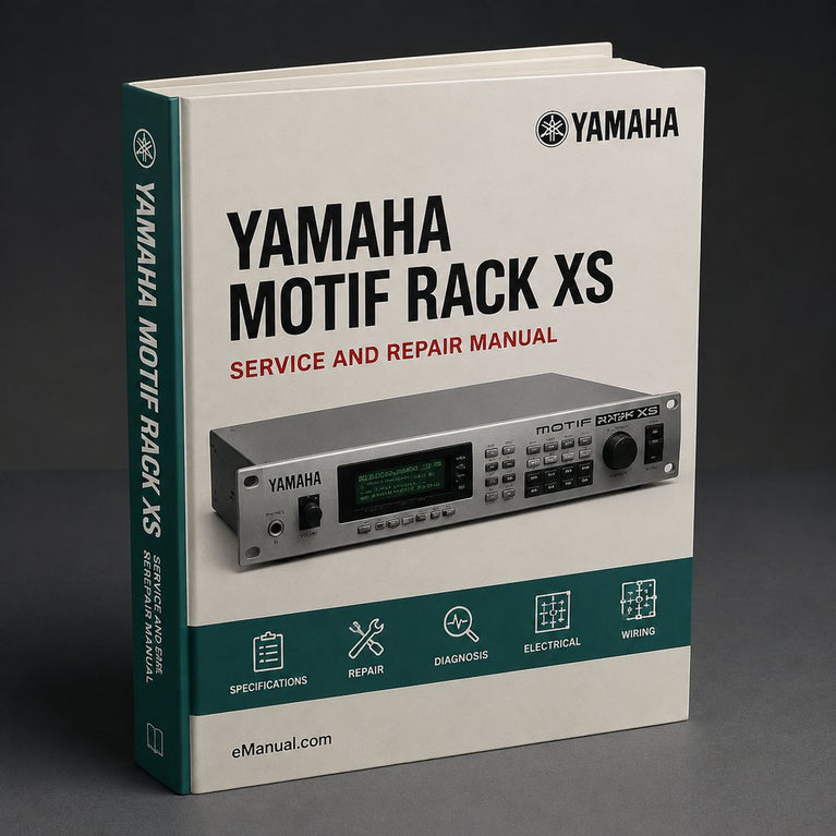 Yamaha MOTIF RACK XS Service-Reparaturhandbuch