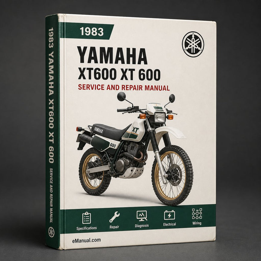 Yamaha XT600 XT 600 1983-2003 Workshop Service Repair Manual