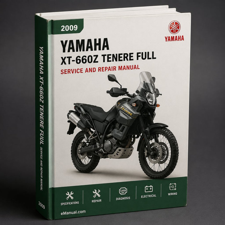 Yamaha Xt-660z Tenere 2009 Full Service Repair Manual