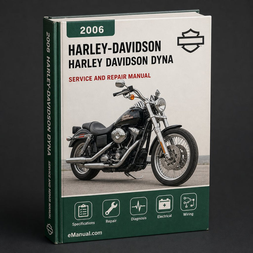 Harley Davidson Dyna 2006 Werks-Service-Reparaturhandbuch