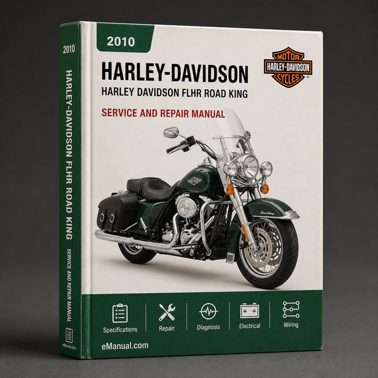 Harley Davidson FLHR Road King 2010 Werksservice-Reparaturhandbuch