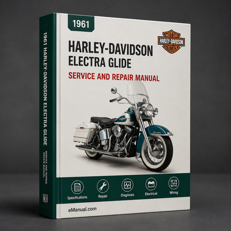 Harley-Davidson Electra Glide 1961 Factory Service Repair Manual