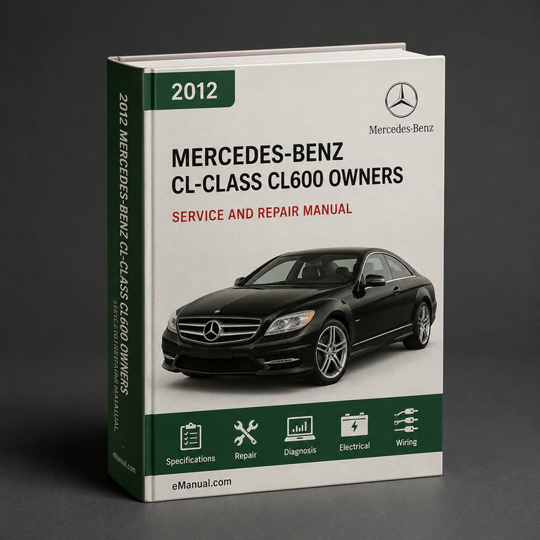 2012 Mercedes-Benz CL-Class CL600 Owners Manual