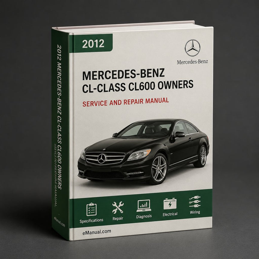 2012 Mercedes-Benz CL-Class CL600 Owners Manual
