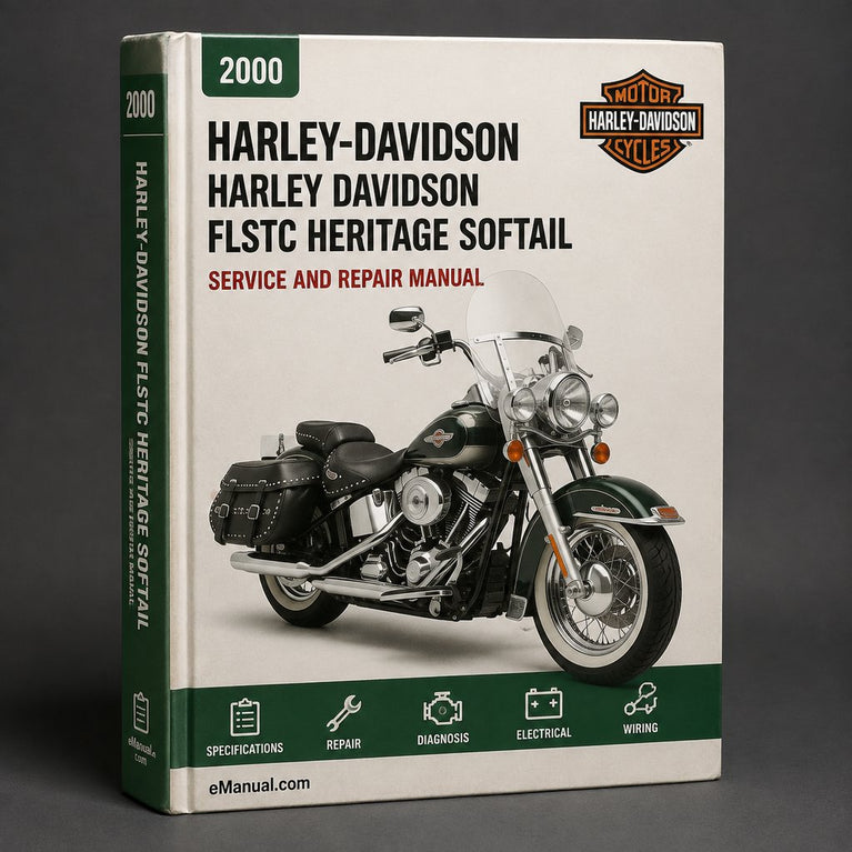Harley Davidson FLSTC Heritage Softail Classic 2000 Manual