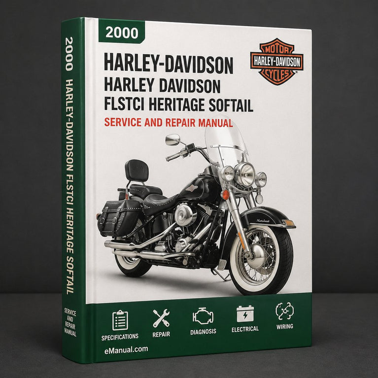 Harley Davidson FLSTCI Heritage Softail Classic 2000 Manual