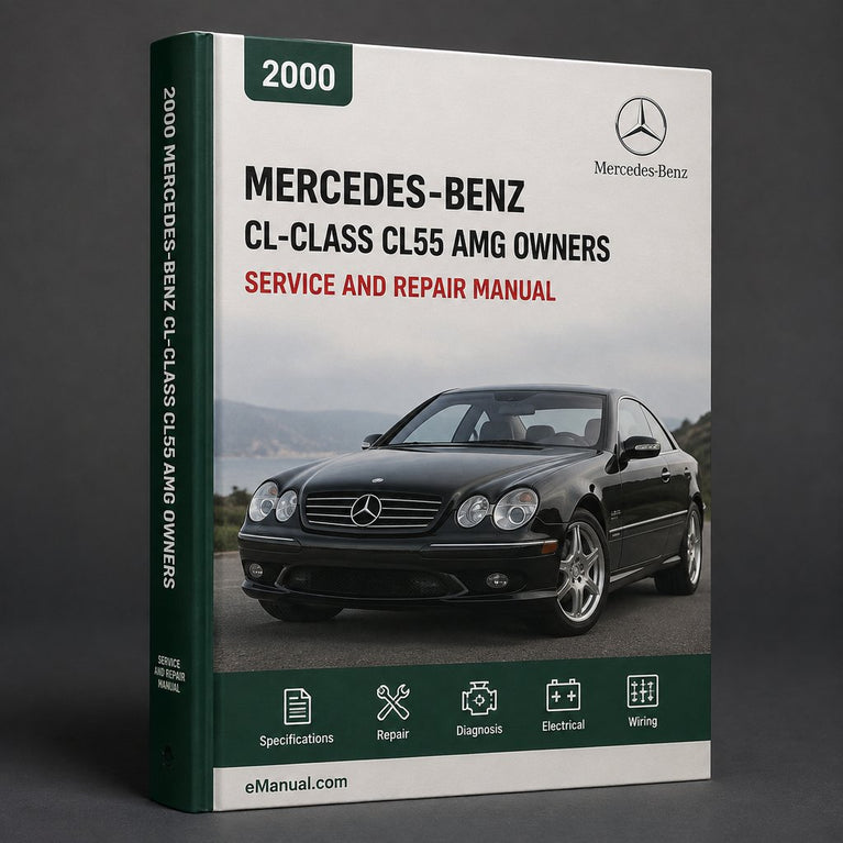 2000 Mercedes-Benz CL-Class CL55 AMG Owners Manual