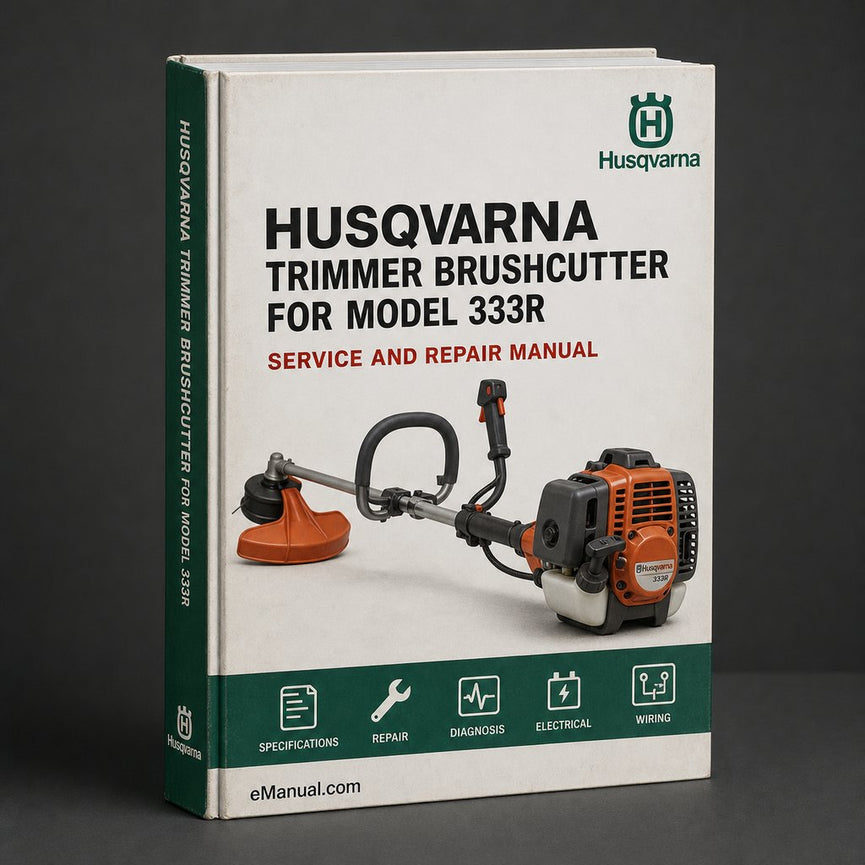 Husqvarna Trimmer Brushcutter Workshop Service Repair Manual for model 333R 335R