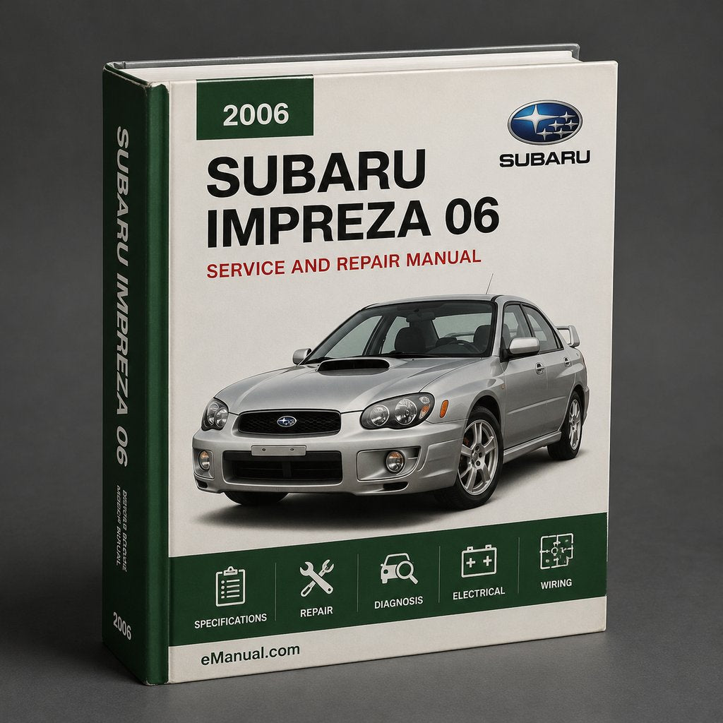 2006 Subaru Impreza Service Repair Manual  06