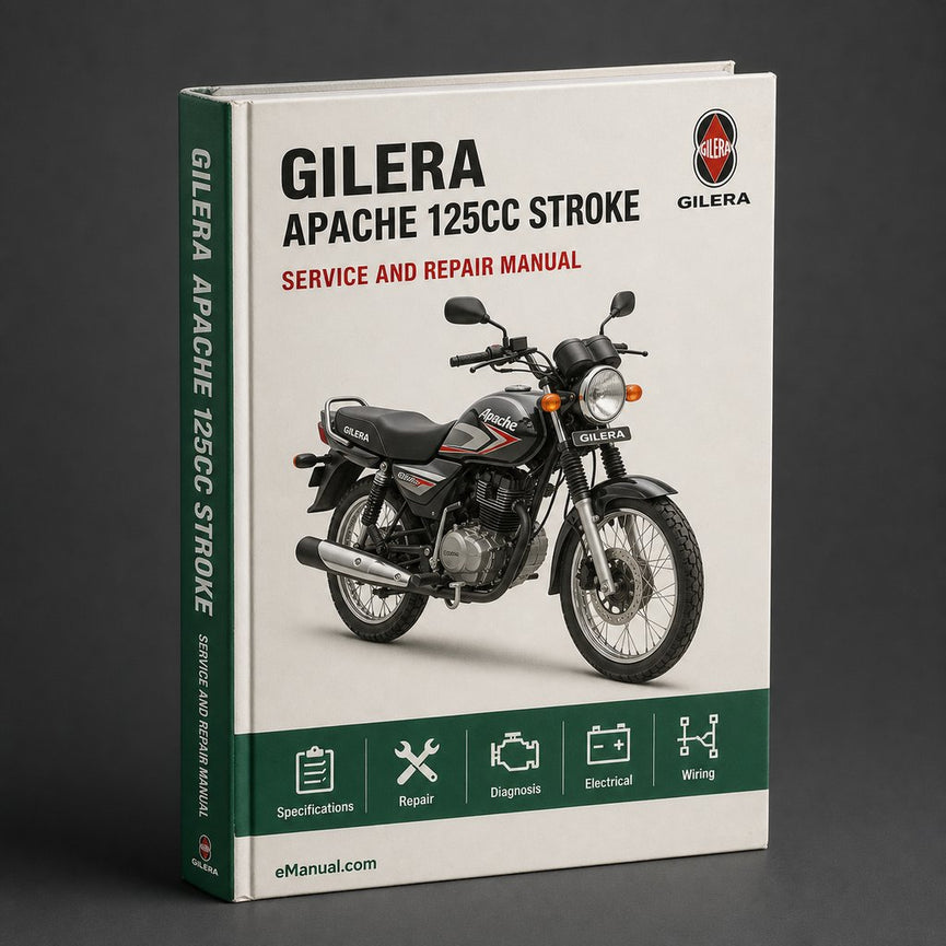 GILERA APACHE 125CC 2 STROKE Service Repair Manual