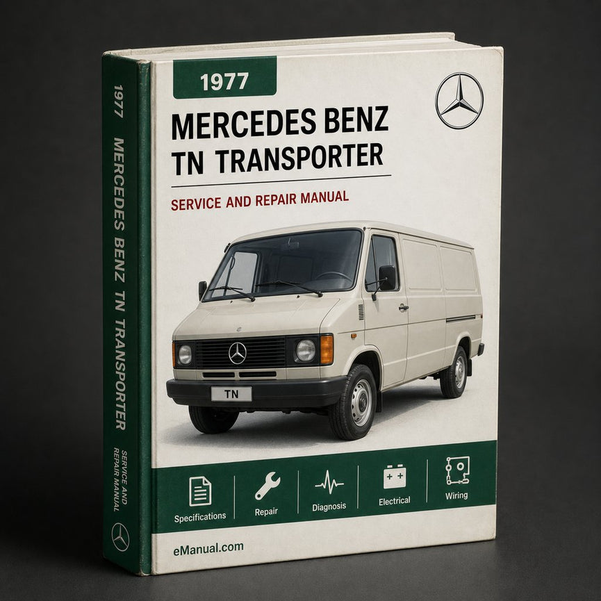Mercedes Benz TN Transporter 1977-1995 Service-Reparatur-Werkstatthandbuch