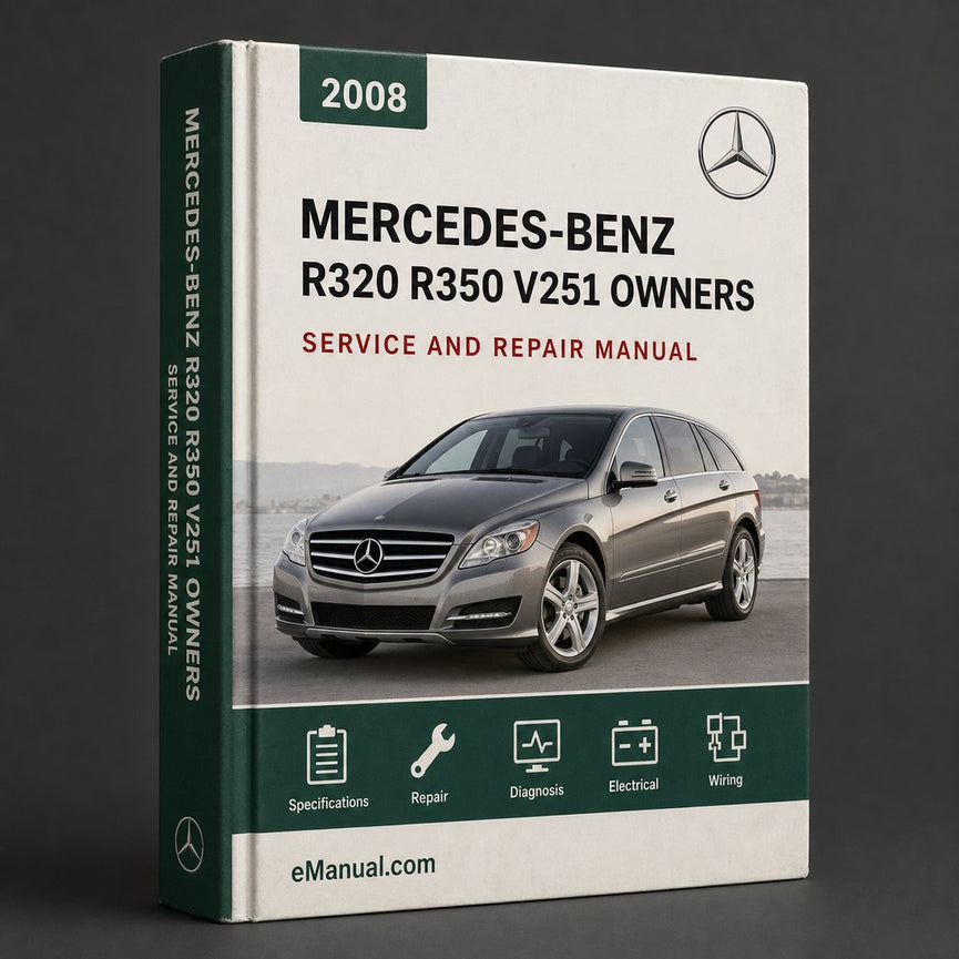 2008 Mercedes-Benz R320 R350 V251 Owners Manual