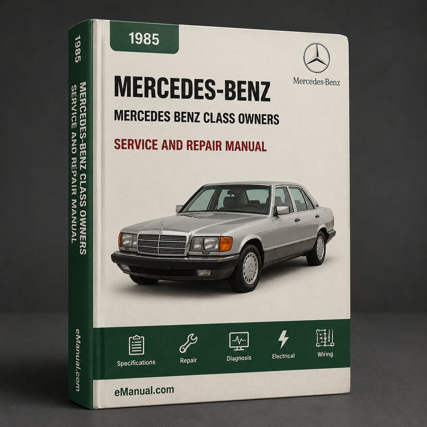 Mercedes Benz E Class Owners Manual 1985-1995