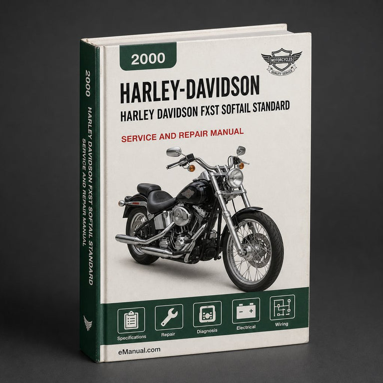 Harley Davidson FXST Softail Standard 2000 Service Repair Manual