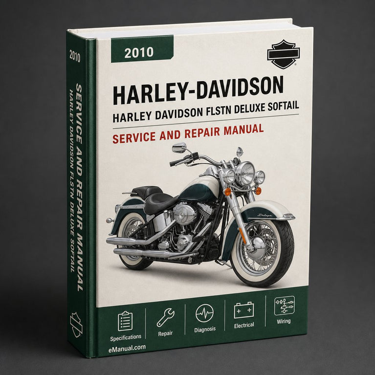 Harley Davidson FLSTN Deluxe Softail 2010 Service Repair Manual