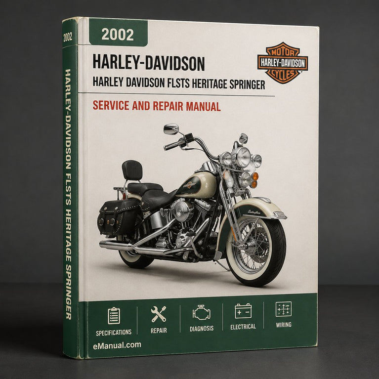 Harley Davidson FLSTS Heritage Springer 2002 Service Repair Manual
