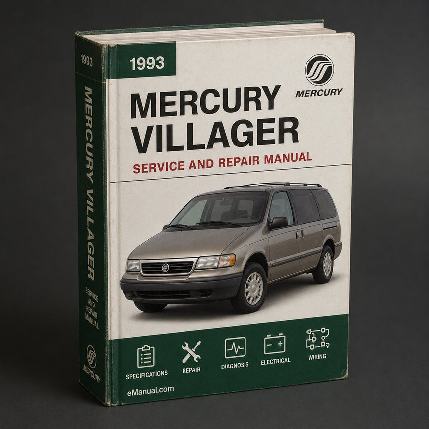 Mercury Villager 1993-1995 Workshop Repair Service Manual