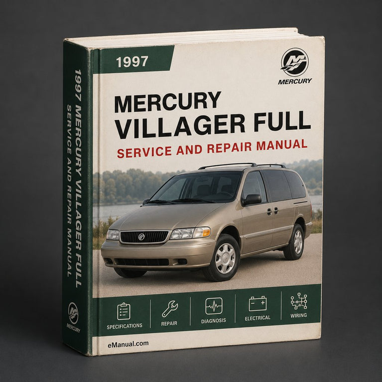 Mercury Villager Full Service & Repair Manual 1997