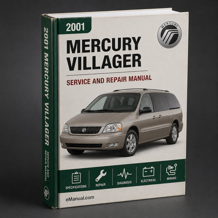 Mercury Villager 2001 Service Repair Workshop Manual Pdf