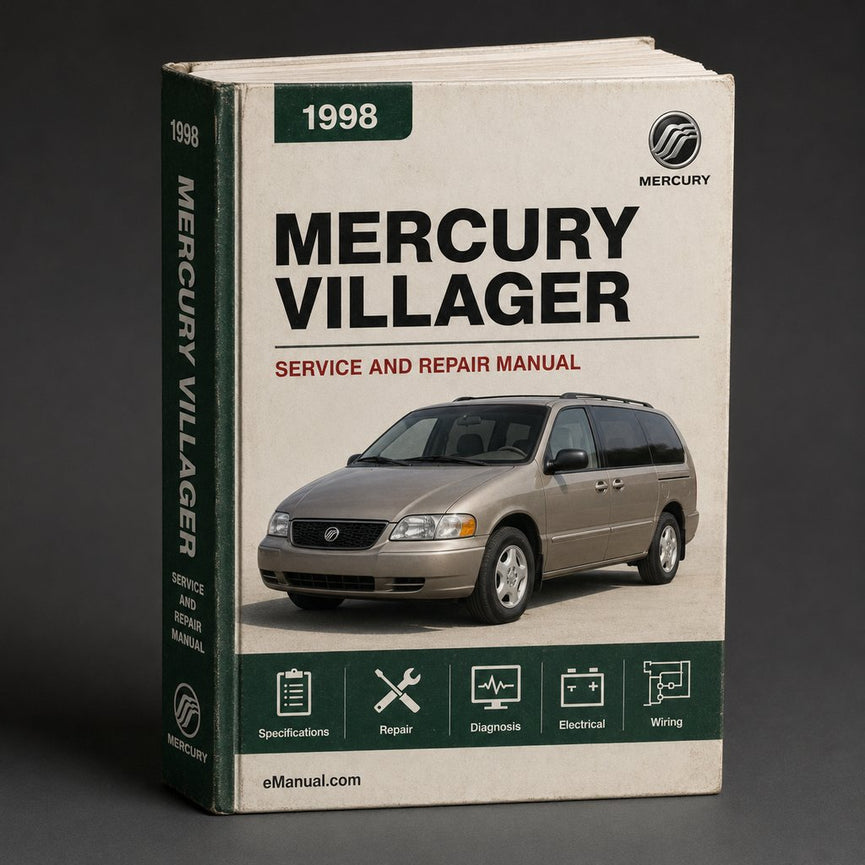 Mercury Villager 1998 Service Repair Workshop Manual