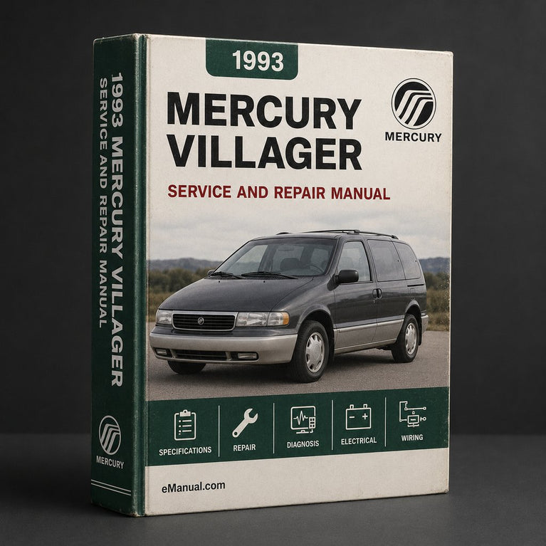 Mercury Villager 1993-1995 Service Repair Workshop Manual Pdf