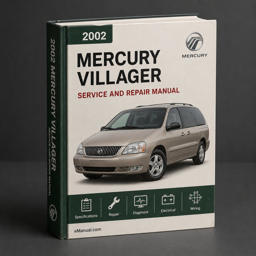 Mercury Villager 2002 Service Repair Workshop Manual
