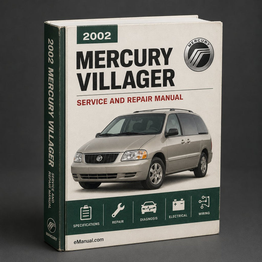 Mercury Villager 2002 Service Repair Workshop Manual